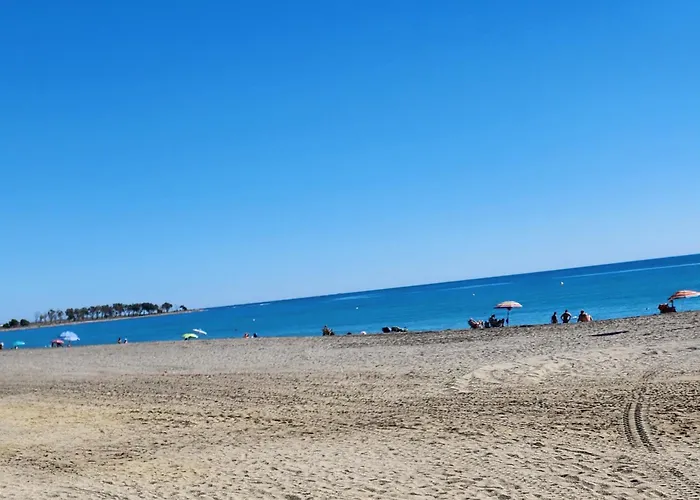 Bajo Precioso En Primera Linea De Vera-Playa Con Piscina Privada Y Terraza!